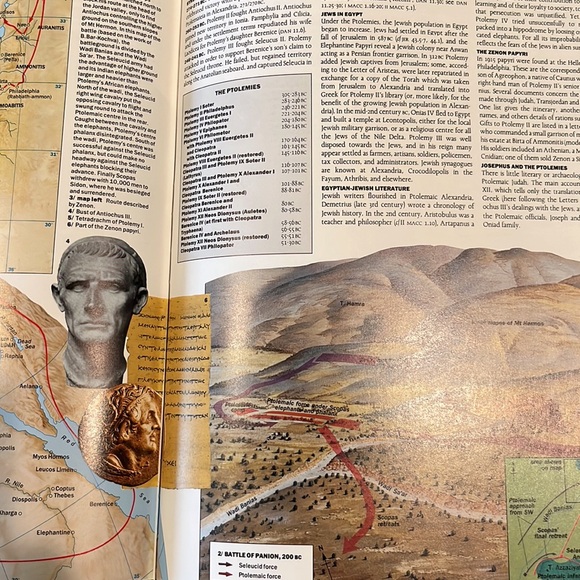 The Harper Concise Atlas Of The Bible HC/DJ Book EXC - Picture 11 of 16